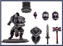 Human Warrior & Human Paladin (Epic) from World of Warcraft - Basic Series manufactured by McFarlane [Loose]