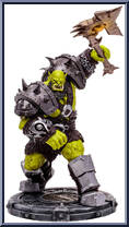 Orc Warrior & Orc Shaman (Rare) from World of Warcraft - Basic Series manufactured by McFarlane [Loose]