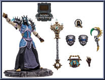 Undead Priest & Undead Warlock (Epic) from World of Warcraft - Basic Series manufactured by McFarlane [Loose]