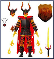 Black Falcon (Hellfire) from Worst - Ultimates manufactured by Super7 [Loose]