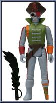 Captain Deadstar from Worst - Scum Squad manufactured by Super7 [Loose]