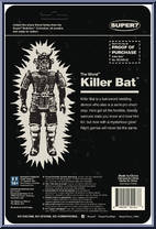 Killer Bat from Worst - Remco Glow manufactured by Super7 [Back]