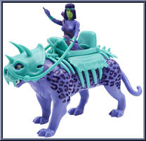 Shedusa and Pestilence Leopard from Worst - Sets manufactured by Super7 [Loose]