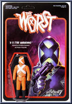 X-2 (The Unknown) from Worst - Star Worst manufactured by Super7 [Front]