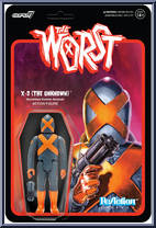 X-2 (The Unknown) from Worst - Wave 3 manufactured by Super7 [Front]