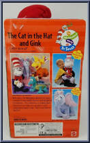 Cat in the Hat with Gink from Wubbulous World of Dr. Seuss - Plush manufactured by Mattel [Back]