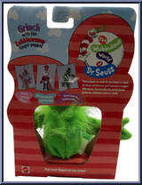 Grinch with the Zubblewump Finger Puppet from Wubbulous World of Dr. Seuss - Plush with Finger Puppets manufactured by Mattel [Back]