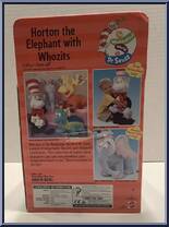 Horton the Elephant with Whozit from Wubbulous World of Dr. Seuss - Plush manufactured by Mattel [Back]