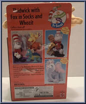 Thidwick with Fox in Socks Whozit from Wubbulous World of Dr. Seuss - Plush manufactured by Mattel [Back]