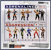Mr. Kennedy / Edge from WWE Adrenaline - Series 28 manufactured by Jakks Pacific [Back]