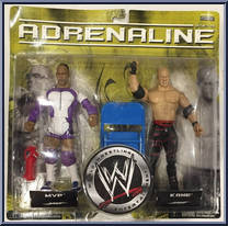 MVP / Kane from WWE Adrenaline - Series 25 manufactured by Jakks Pacific [Front]