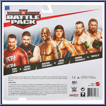 D-Generation X(Triple H / Shawn Michaels) from WWE Battle Packs - Series 58 manufactured by Mattel [Back]