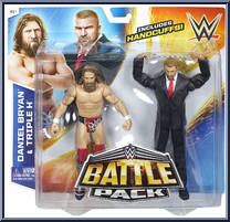 Daniel Bryan & Triple H from WWE Battle Packs - Series 32 manufactured by Mattel [Front]