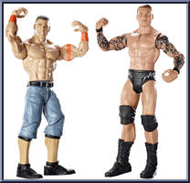 John Cena vs. Randy Orton (Ultimate Rivals) from WWE Battle Packs - Series  8 manufactured by Mattel [Loose]