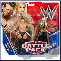 Miz & Maryse from WWE Battle Packs - Series 46 manufactured by Mattel [Front]