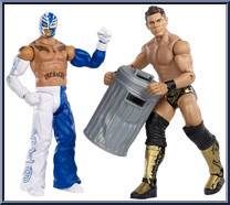 Rey Mysterio vs. Miz from WWE Battle Packs - Series 17 manufactured by Mattel [Loose]