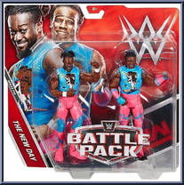 New Day from WWE Battle Packs - Series 46 manufactured by Mattel [Front]