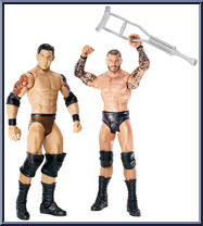 Randy Orton vs. Wade Barrett from WWE Battle Packs - Series 18 manufactured by Mattel [Loose]