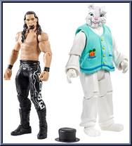 Adam Rose & Bunny from WWE Battle Packs - Series 38 manufactured by Mattel [Loose]
