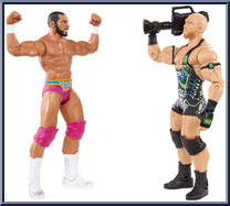 Ryback vs. Jinder Mahal from WWE Battle Packs - Series 22 manufactured by Mattel [Loose]