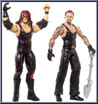 Undertaker & Kane from WWE Battle Packs - Series 43 manufactured by Mattel [Loose]