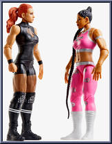 Becky Lynch / Bianca Belair from WWE Championship Showdown - Series 11 manufactured by Mattel [Loose]