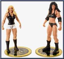Chyna vs Trish Stratus from WWE Championship Showdown - Series  5 manufactured by Mattel [Loose]