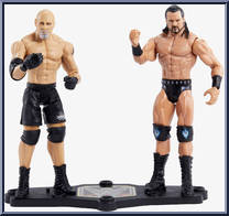 Drew McIntyre vs Goldberg from WWE Championship Showdown - Series  8 manufactured by Mattel [Loose]