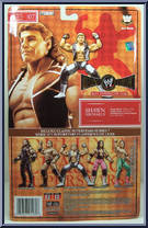 Shawn Michaels from WWE Classic Superstars - Deluxe - Series 7 manufactured by Jakks Pacific [Back]