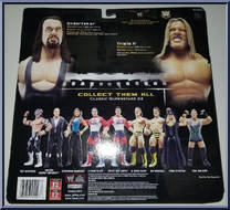 Undertaker vs. Triple H from WWE Classic Superstars - Exclusives manufactured by Jakks Pacific [Back]
