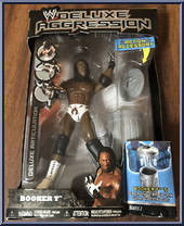 Booker T from WWE Deluxe Aggression - Series  2 manufactured by Jakks Pacific [Front]