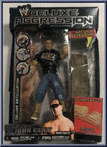 John Cena from WWE Deluxe Aggression - Best Of 2008 manufactured by Jakks Pacific [Front]