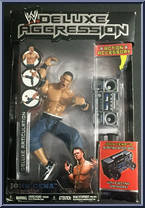 John Cena from WWE Deluxe Aggression - Series  1 manufactured by Jakks Pacific [Front]
