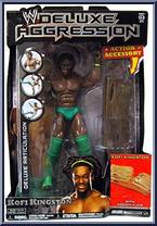 Kofi Kingston from WWE Deluxe Aggression - Series 24 manufactured by Jakks Pacific [Front]