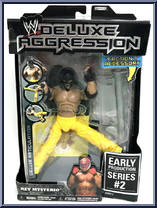 Rey Mysterio (Early Production) from WWE Deluxe Aggression - Series  2 manufactured by Jakks Pacific [Front]