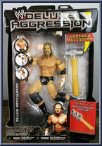 Triple H from WWE Deluxe Aggression - Series  1 manufactured by Jakks Pacific [Front]