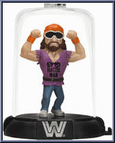Macho Man Randy Savage from WWE Domez - Series 1 manufactured by Zag Toys [Loose]