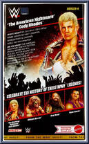 Cody Rhodes (Bruised) from WWE Elite Collection - From the WWE Vault - Series 4 manufactured by Mattel [Back]