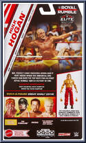 Hulk Hogan from WWE Elite Collection - Royal Rumble 2025 manufactured by Mattel [Back]