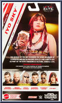 Iyo Sky from WWE Elite Collection - Series 105 manufactured by Mattel [Back]