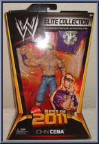 John Cena from WWE Elite Collection - Best of 2011 manufactured by Mattel [Front]