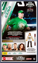 John Cena from WWE Elite Collection - Wrestlemania - 2024 manufactured by Mattel [Back]