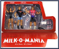 Kurt Angle's Milk-O-Mania from WWE Elite Collection - Box Sets manufactured by Mattel [Front]