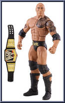 Rock from WWE Elite Collection - Series  22 manufactured by Mattel [Loose]