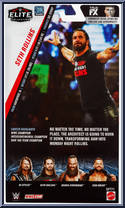 Seth Rollins from WWE Elite Collection - Top Picks - 2018 manufactured by Mattel [Back]