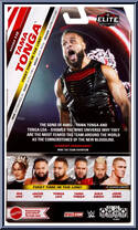Tama Tonga from WWE Elite Collection - Series 118 manufactured by Mattel [Back]