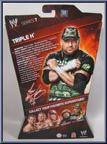 Triple H from WWE Elite Collection - Series   7 manufactured by Mattel [Back]