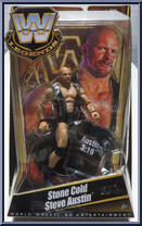 Stone Cold Steve Austin from WWE Elite Collection - Legends - Series  1 manufactured by Mattel [Front]
