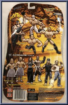 Rey Mysterio from WWE Flex 'Ems - Series 14 manufactured by Jakks Pacific [Back]