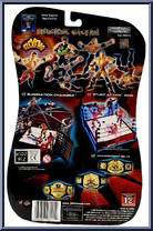 Chris Benoit from WWE Flex 'Ems - Series  3 manufactured by Jakks Pacific [Back]